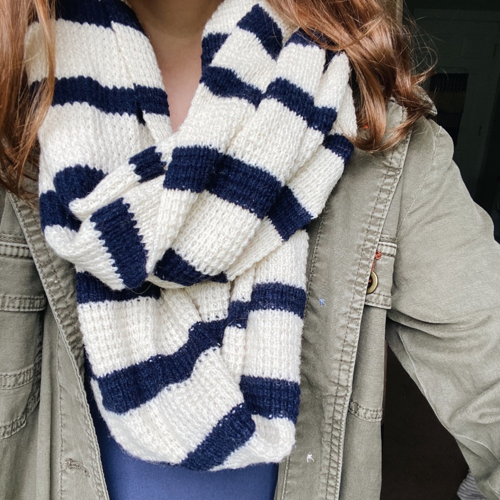 J. CREW INFINITY KNIT SCARF